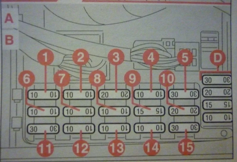 общая схема Alfa Romeo 156