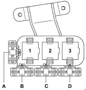 Реле топливного насоса на АУДИ А6 С4, С5, С6, С7, С8 (AUDI A6) купить, цена, продажа