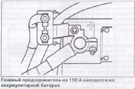 главный предохранитель audi a4 b7
