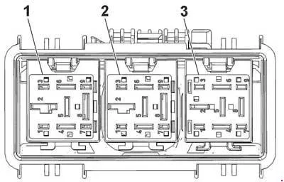 додатковий блок із реле Chevrolet Cruze