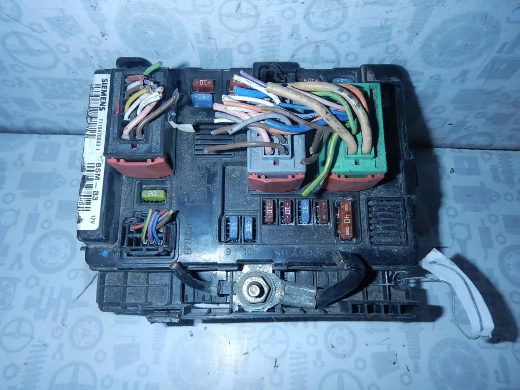 Cutia de siguranțe Citroen C2