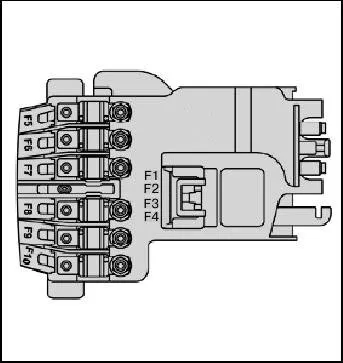 Блок предохранителей Citroen C4 2004-2010