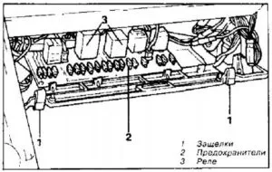 блок с предохранителями рено 11 и 9