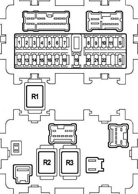 общая схема предохранителей ниссан теана j31