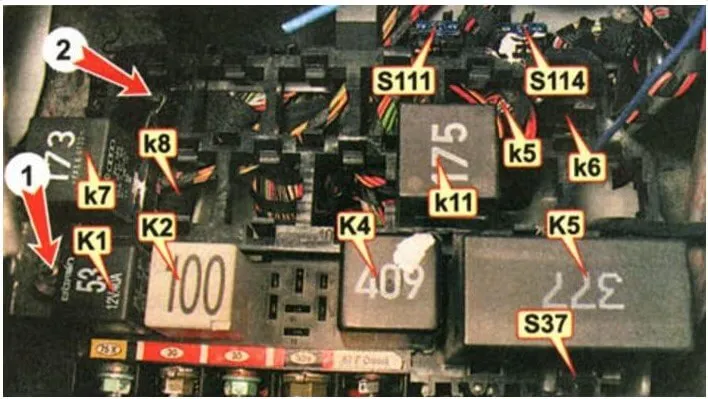 Volkswagen bora блок реле