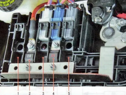 Блок предохранителей опель астра джи 2002 года