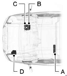 Місця розташування блоків запобіжників та реле Форд Транзит 7