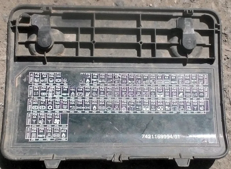 крышка блока Renault Magnum