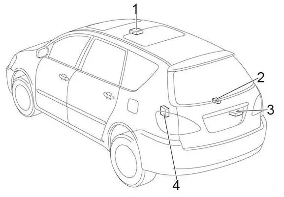 TOYOTA IPSUM SXM10 установка предпускового бензинового автономного подогревателя Бинар 5S