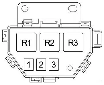 Предохранители и реле Toyota Prado 120, схема и описание
