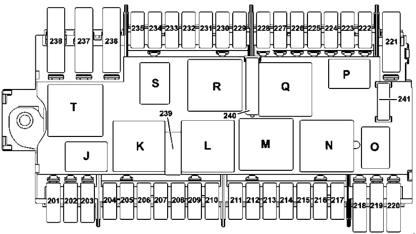 Схема предохранителей на Mercedes-Benz W168