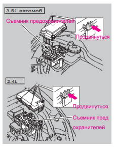 Блок під капотом.