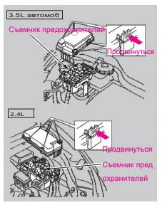 Блок под капотом.