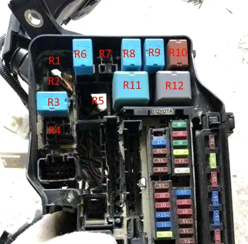 Реле Lexus RX 350 3g