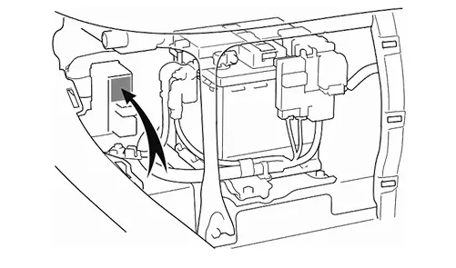 Акумулятор запобіжники Toyota Venza 2G