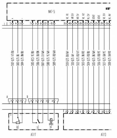 Схема автомобиля — Мерседес Бенц 463
