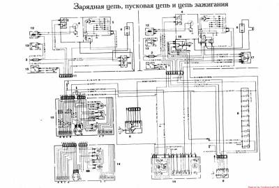 Схема автомобиля — Форд Гранада