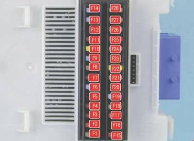 Схема автомобиля — Форд Мондео с 2007 г.
